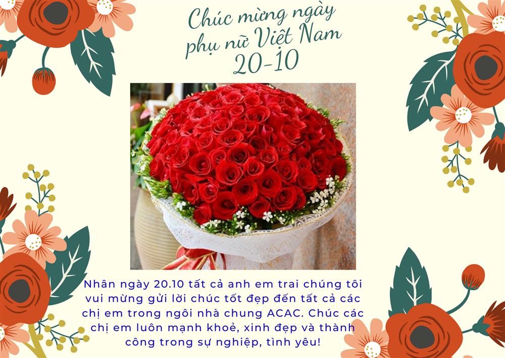 CHÚC MỪNG NGÀY PHỤ NỮ VIỆT NAM 20-10